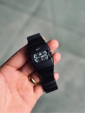Nike Black Sport Watch with Matte